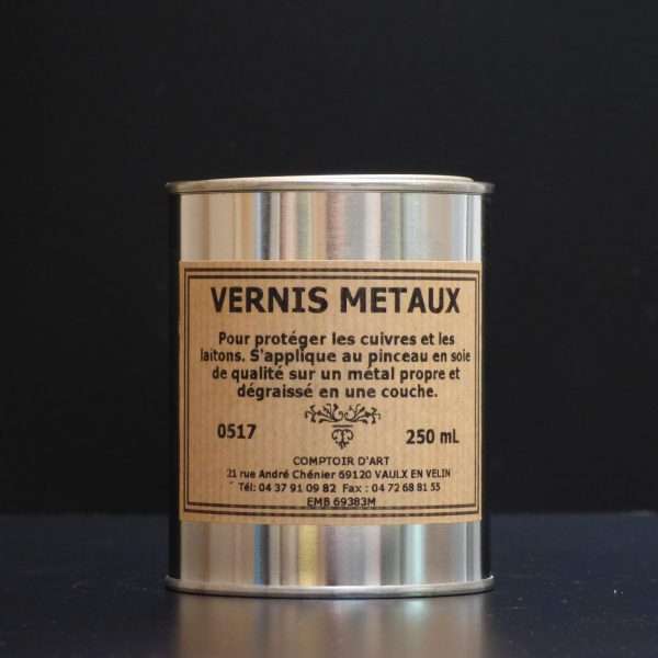 VERNIS SOLVANT LAITON & CUIVRE