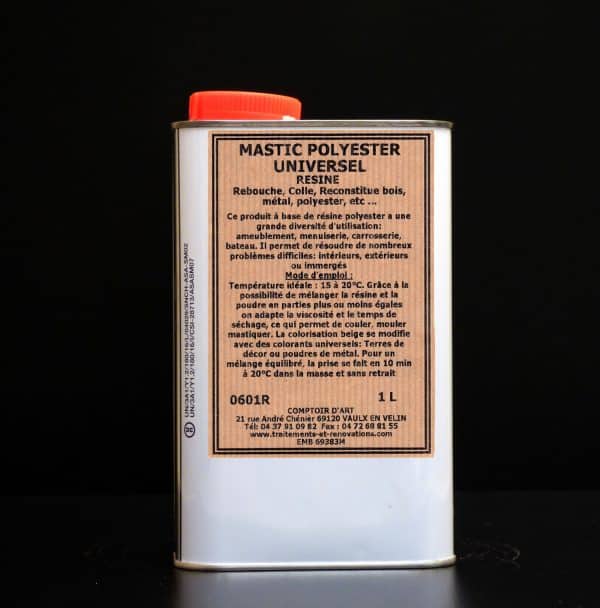 MASTIC RESINE POLYESTER