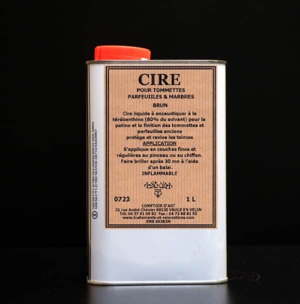 CIRE LIQUIDE POUR TOMETTES ET PARFEUILLES
