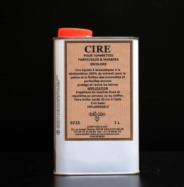 CIRE LIQUIDE POUR TOMETTES ET PARFEUILLES