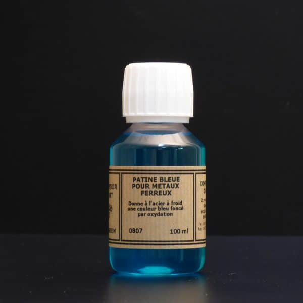 PATINE BLEUE POUR METAUX FERREUX