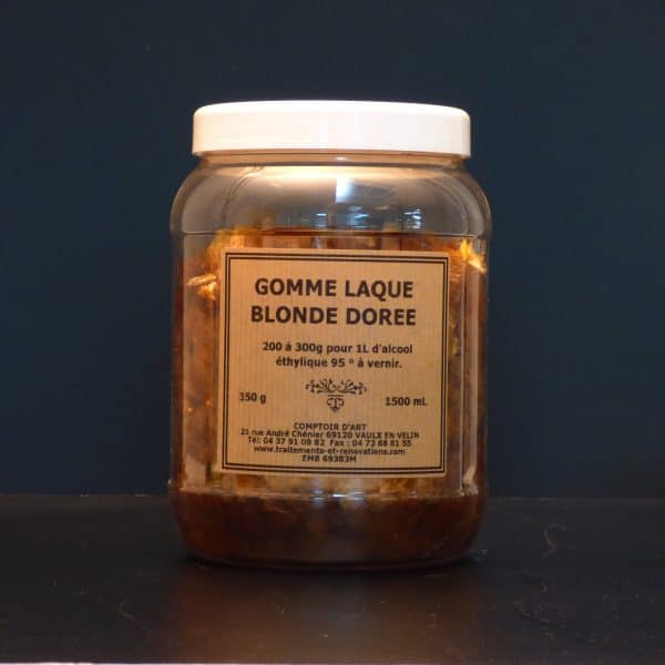 GOMME LAQUE BLONDE DORÉ
