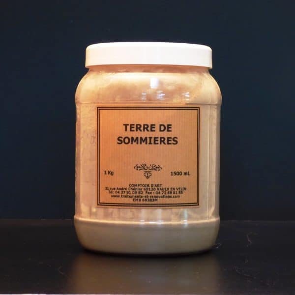 TERRE DE SOMMIERES " absorbe les tâches de gras" EN POT