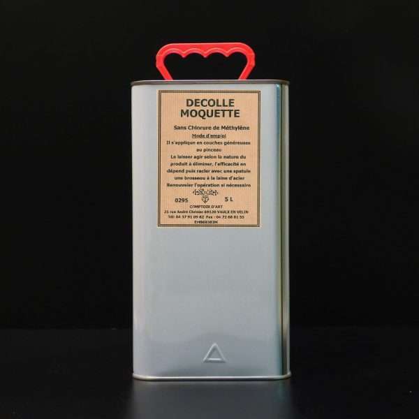 DECOLLE MOQUETTE GEL SANS CHLORURE DE METHYLENE
