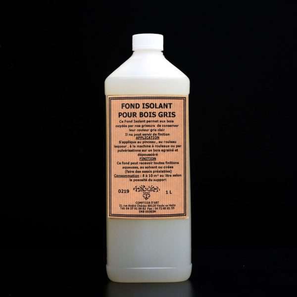 FOND ISOLANT POUR BOIS GRIS