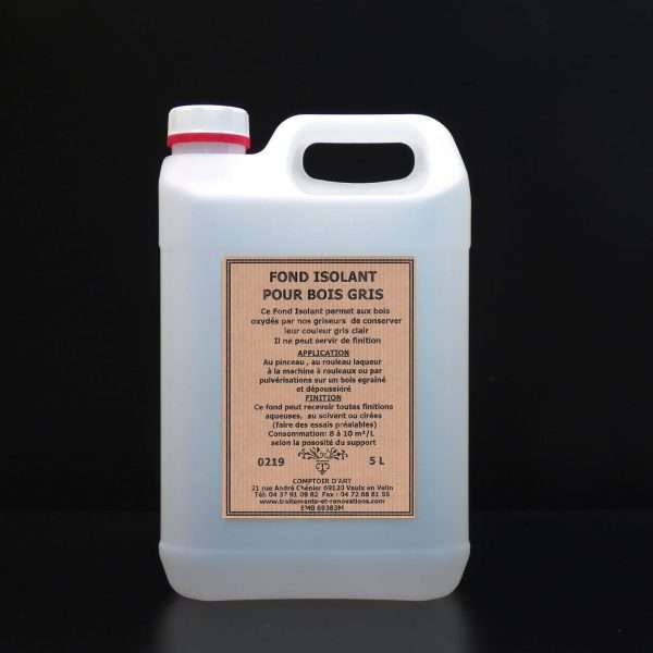 FOND ISOLANT POUR BOIS GRIS