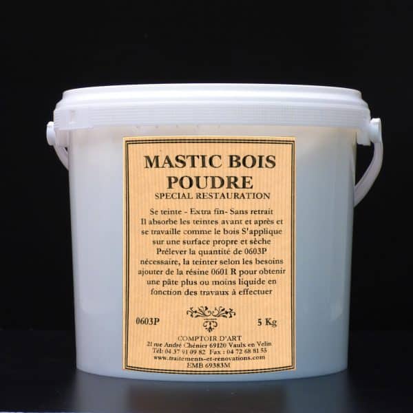 MASTIC POUDRE TEINTABLE