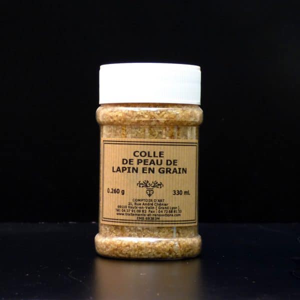 COLLE DE PEAU EN GRAINS EN POT