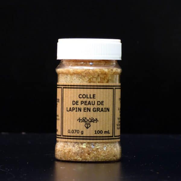 COLLE DE PEAU EN GRAINS EN POT