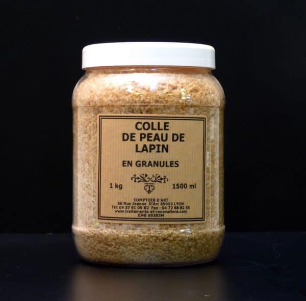 COLLE DE PEAU EN GRAINS EN POT
