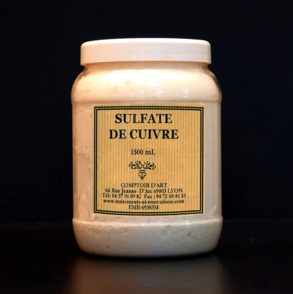 SULFATE DE CUIVRE "Toxique" EN POT