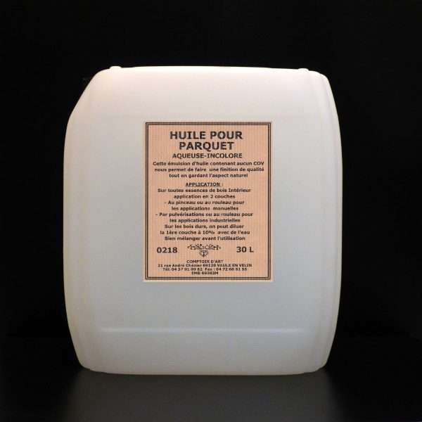 HUILE DE PROTECTION AQUEUSE - INCOLORE