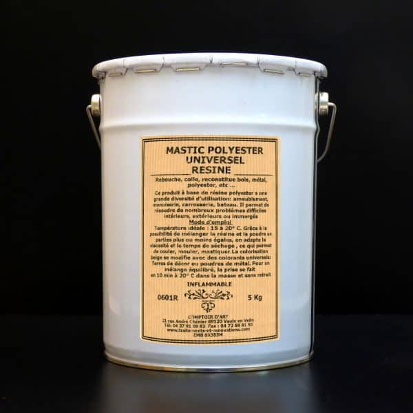 MASTIC RESINE POLYESTER