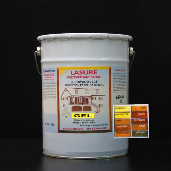 LASURE GEL EXTERIEUR & INTERIEUR N°1 INCOLORE