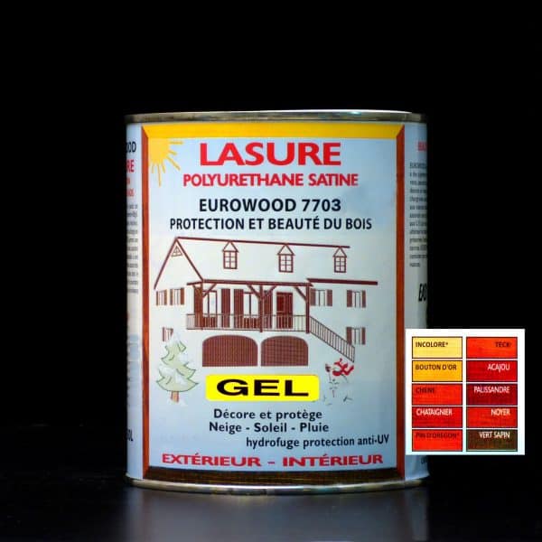 LASURE GEL EXTERIEUR & INTERIEUR N°1 INCOLORE