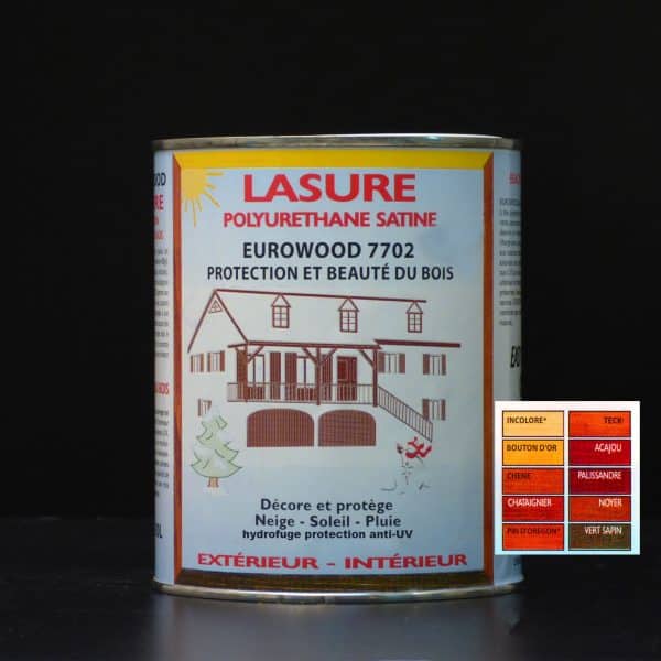LASURE EXTERIEUR & INTERIEUR N°1 INCOLORE